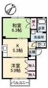 コーポフィレンツェの間取り画像
