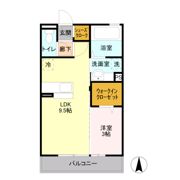 Mスカイ Ⅱの間取り画像