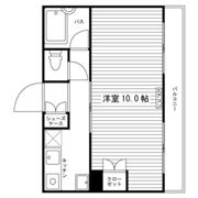 秋津学生マンションの間取り画像