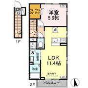 グレースコートの間取り画像