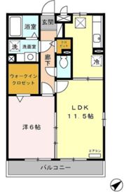 グランフィールド松江Ⅱの間取り画像