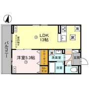ボヌールメゾンkasugaの間取り画像