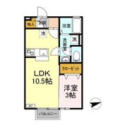 ファミーユタイチ B棟の間取り画像