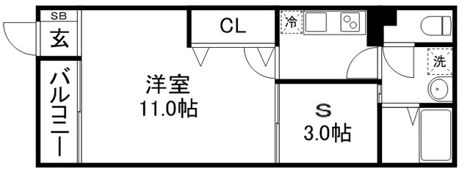 フラワーヒルズ77の間取り画像