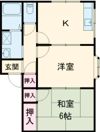 サニーハイツの間取り画像