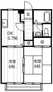 ソレジオミキの間取り画像