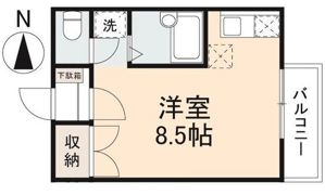 グランドハイツ増田の間取り画像