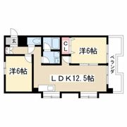 カサ松下の間取り画像