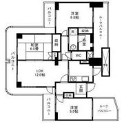 シャイン仙台柳生第1の間取り画像