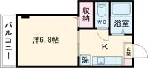 シャポー渡鹿の間取り画像