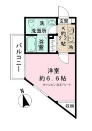 メゾンドアルクの間取り画像