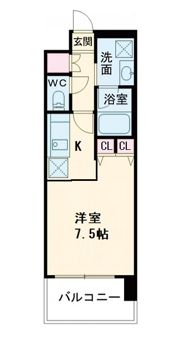 アーバネックス西長堀の間取り画像