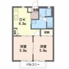 エクセルK2の間取り画像