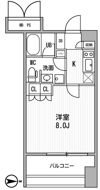 サンフル押上Ⅰの間取り画像