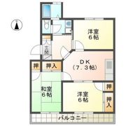 アルト木太 Ⅱの間取り画像