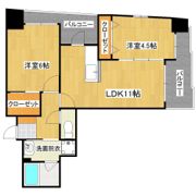 フレアステージ柳の間取り画像