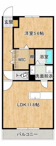 Lien12の間取り画像