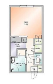 ワンにゃんハウスティラーノ2番館の間取り画像