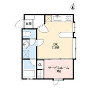 フレンド沼垂の間取り画像