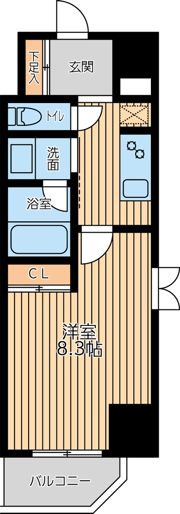 CityLuxYokohamaの間取り画像