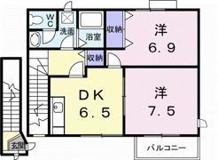 セナングAの間取り画像
