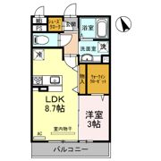 メゾンドールMの間取り画像