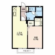 ブランシェ Bの間取り画像