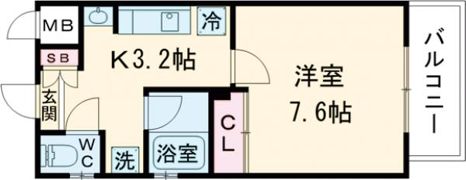 グッドヘルスビルの間取り画像