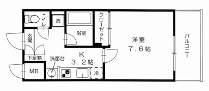 グッドヘルスビルの間取り画像