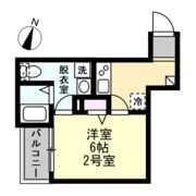 ベイルーム京急鶴見の間取り画像