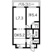 TOMOS APARTMENTS MEITETSU OSATOの間取り画像