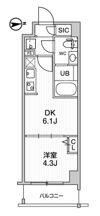 ALTERNA墨田の間取り画像