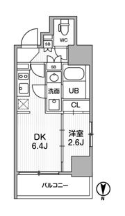 ｸﾞﾗｼｱﾌﾟﾚｲｽ東陽町の間取り画像
