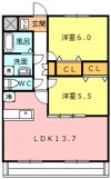 ルネスアニバーサリーの間取り画像