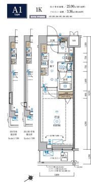 ガリシア板橋の間取り画像