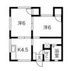 ハイツ山本の間取り画像
