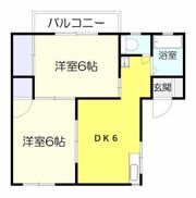 コーポサンライズの間取り画像
