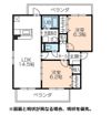 ボヌールの間取り画像