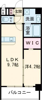 レシオ千里丘の間取り画像