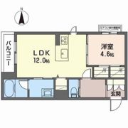 シャーメゾン西朱雀の間取り画像