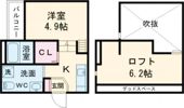 パロアルトⅡの間取り画像