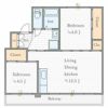 Skycrestながい2号棟の間取り画像