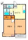 STコーポの間取り画像