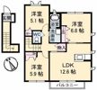 サンモール B棟の間取り画像