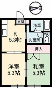 サニーズ福庭 B棟の間取り画像