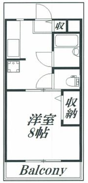 マンションエクシードの間取り画像