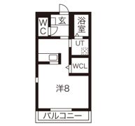 ジュネス八ツ面F棟の間取り画像