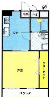 葵マンションの間取り画像