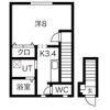 清水館IIの間取り画像