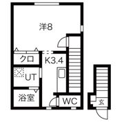 清水館IIの間取り画像